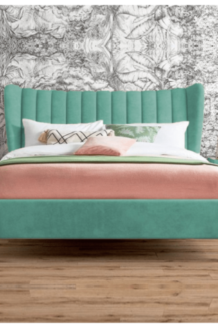 Knox Velvet Bed