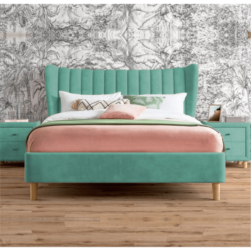 Knox Velvet Bed