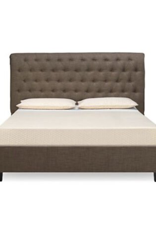 Button Tufted Headboard Bed