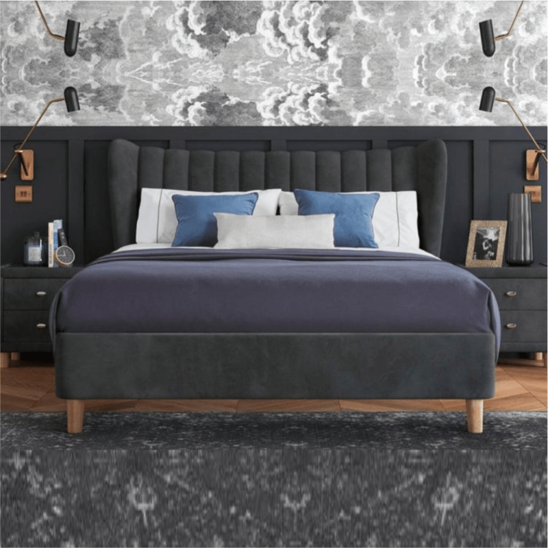 Knox Velvet Bed - Image 4