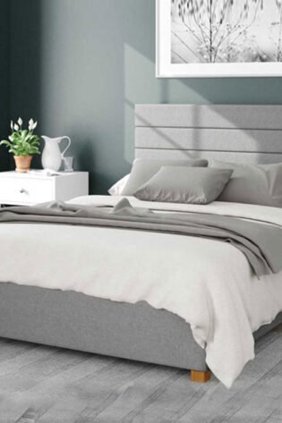 Aspire Lined Headboard Bed