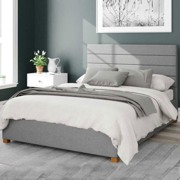 Aspire Lined Headboard Bed