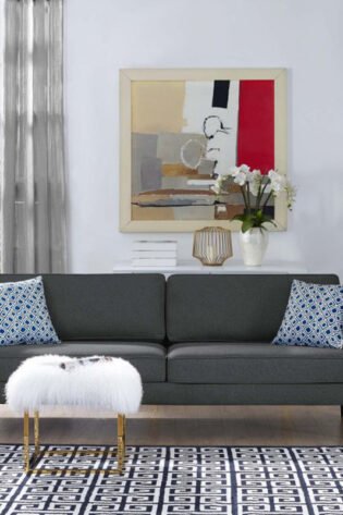 Modway Upholstered Fabric Sofa