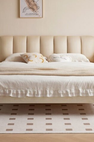 Leather Upholstered Bed Frame