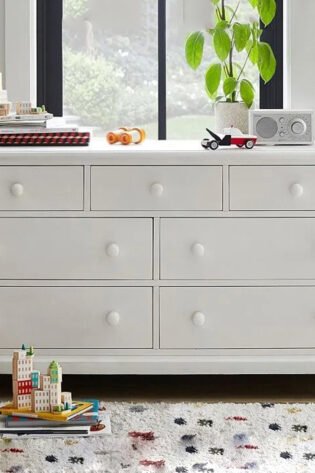 Extra Wide 7 Drawer Dresser