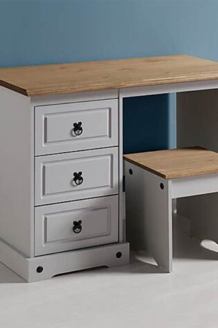 3 Drawers Dresser With Stool