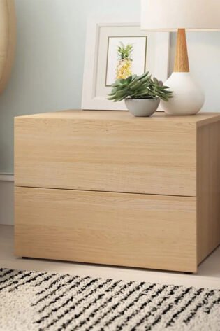 2 Drawer Nightstand