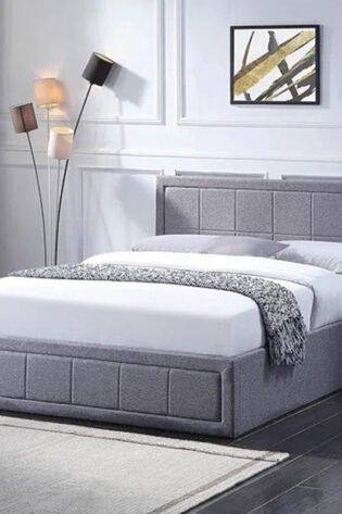 Loronda Upholstered Headboard Bed