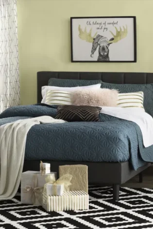 Padded Upholstered Bed