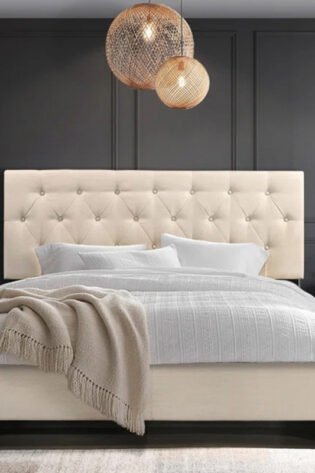 Kenslie Upholstered Fabric Bed