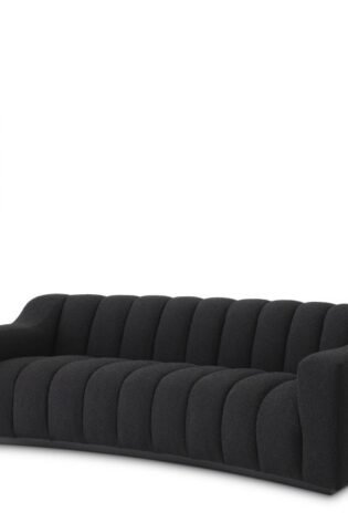 Kelly Luxury Sofa Black Boucle