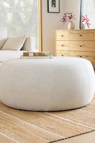 kobble Round Ottoman
