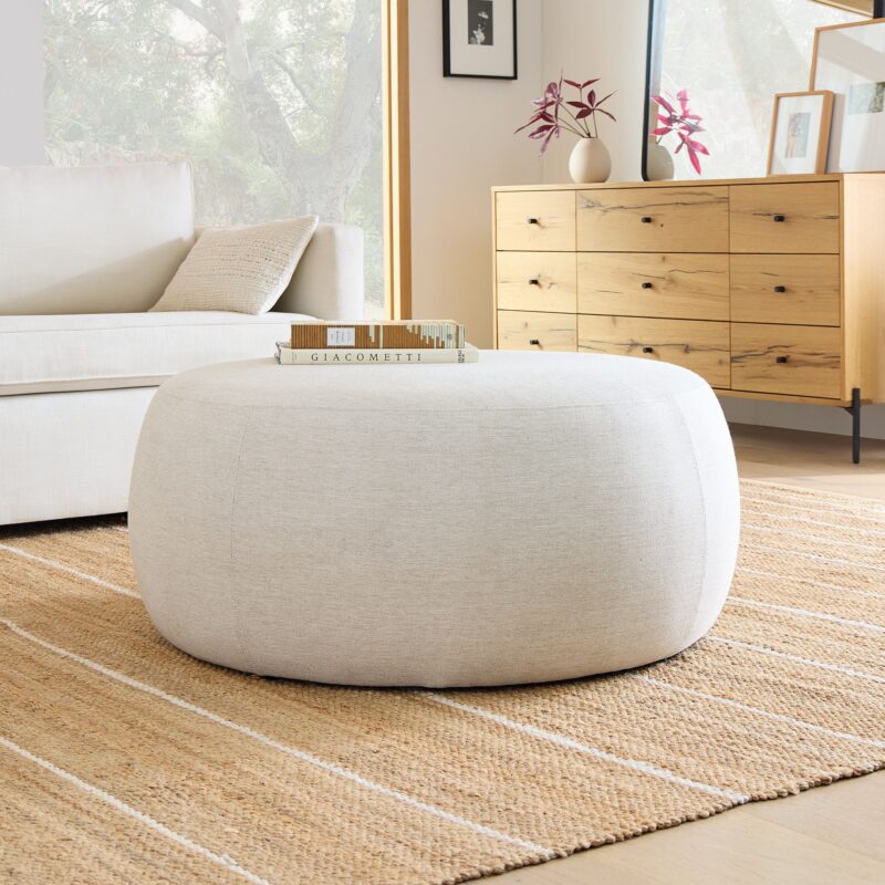 kobble Round Ottoman