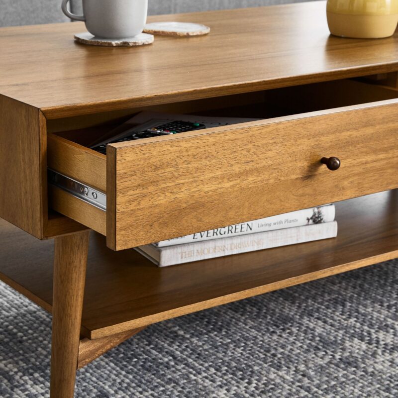 Mid-Century Coffee Table With Open Space - Image 4