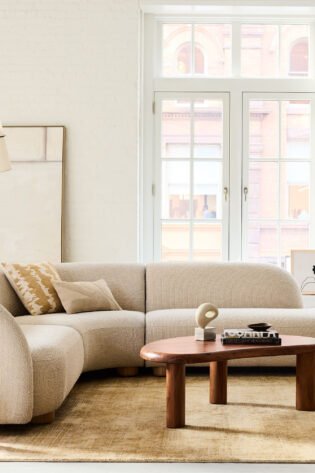 Curve Corner 3 Piece Sofa