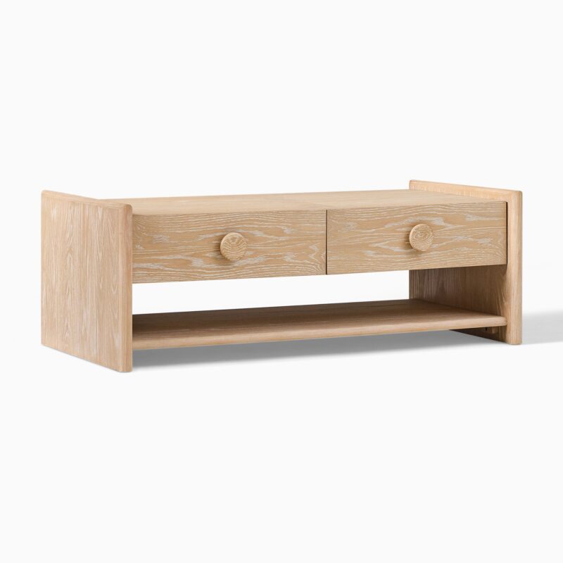 2 Drawer Coffee Table - Image 2