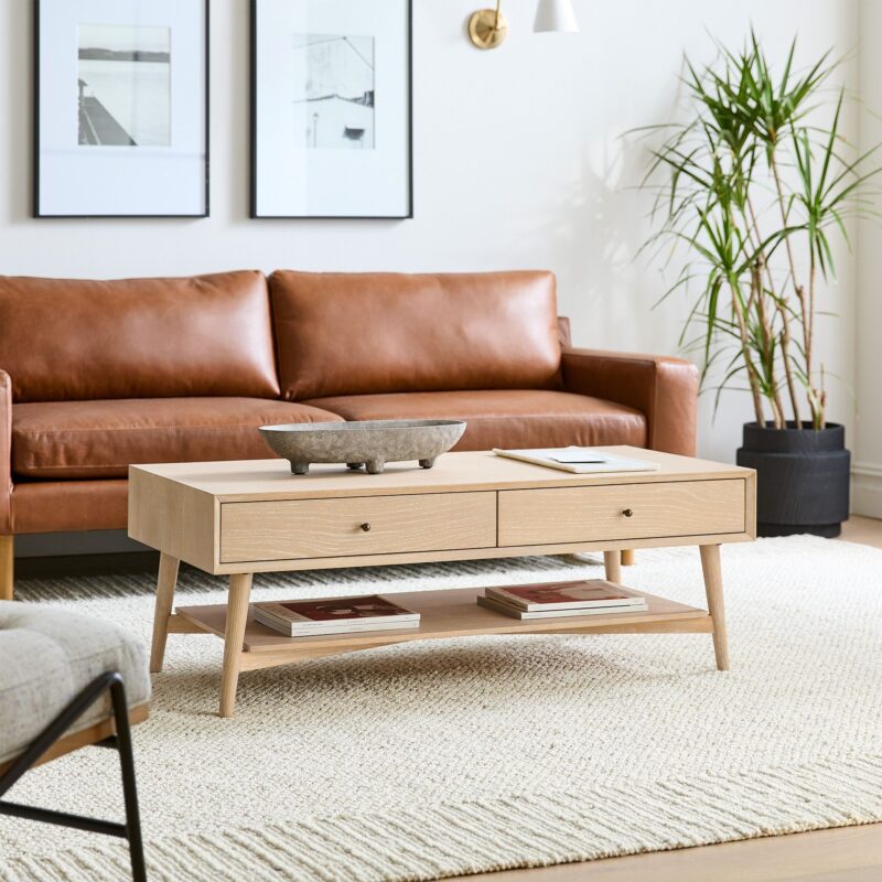 Mid-Century Coffee Table With Open Space - Image 3