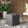 Tufted Square Ottoman