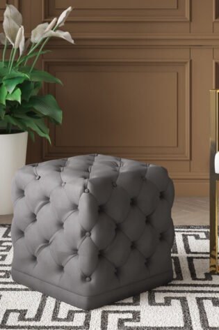 Tufted Square Ottoman