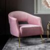 Barletta Armchair-Pink