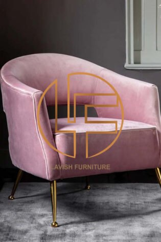 Barletta Armchair-Pink