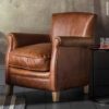 Vintage Brown Leather Chair