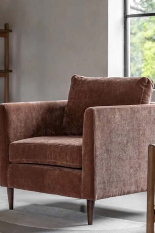 Conrad Velvet Armchair