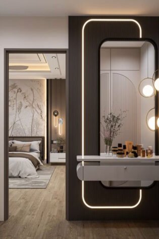 Vanity Table With Mirror