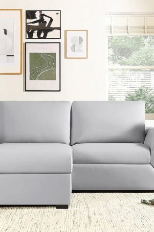 Bailey Leather L-Shape Corner Sofa