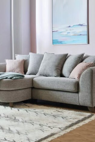 Round Ottoman Corner Sofa