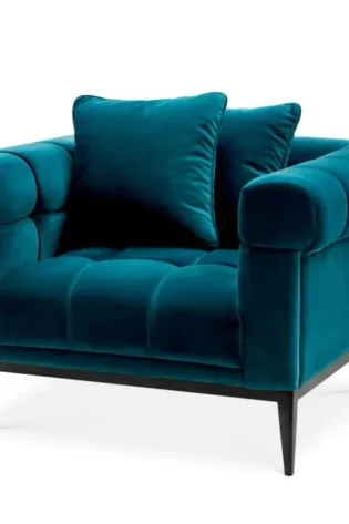 Savona Sea Chair Green Velvet