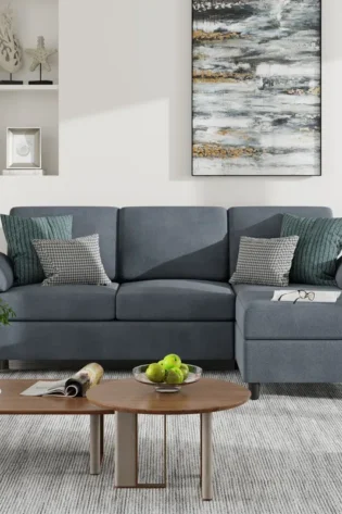 Ashleh Upholstered Corner Sofa