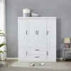 Vianna Solid 4 Door Armoire