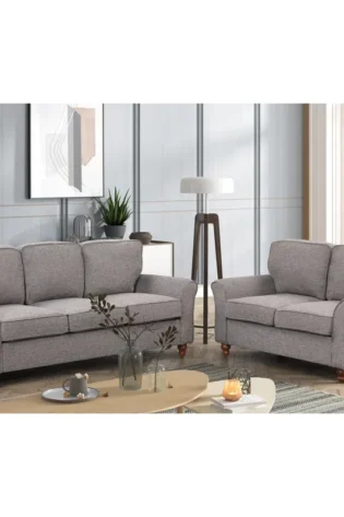 Compact Loveseat Sofa Set