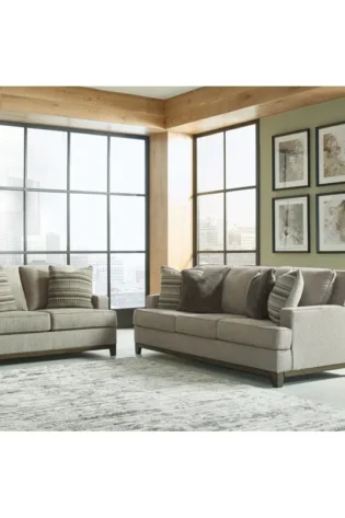 Kaywood Square Arm Sofa Set