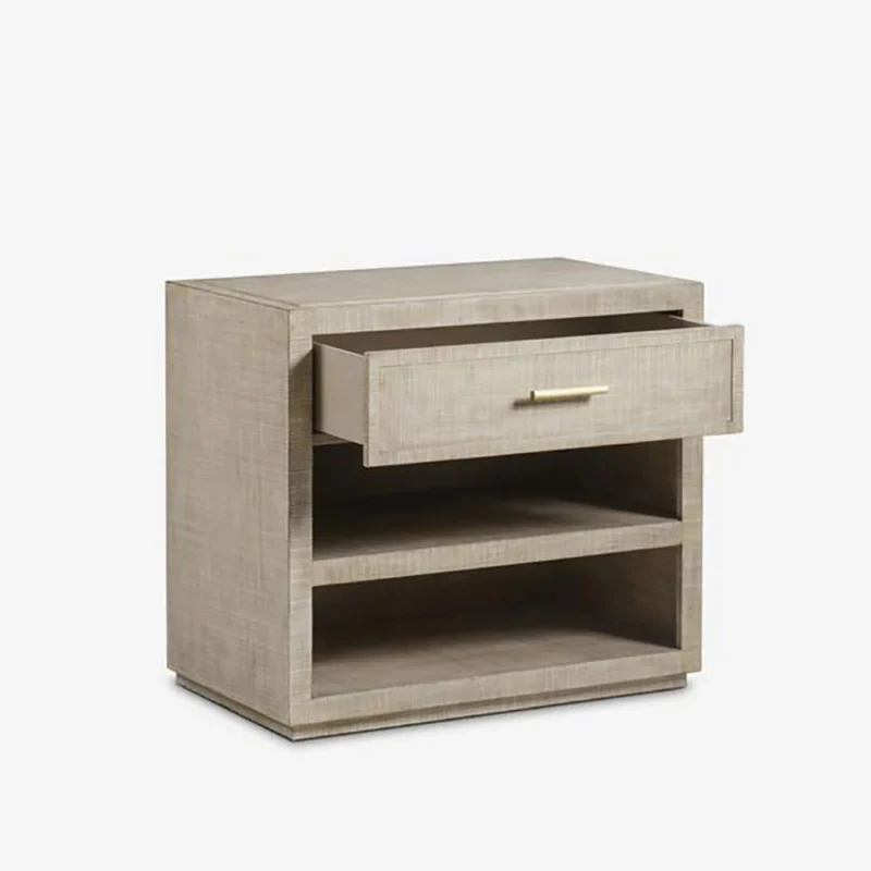 Raffles 1 Drawer Bedside Table - Image 2