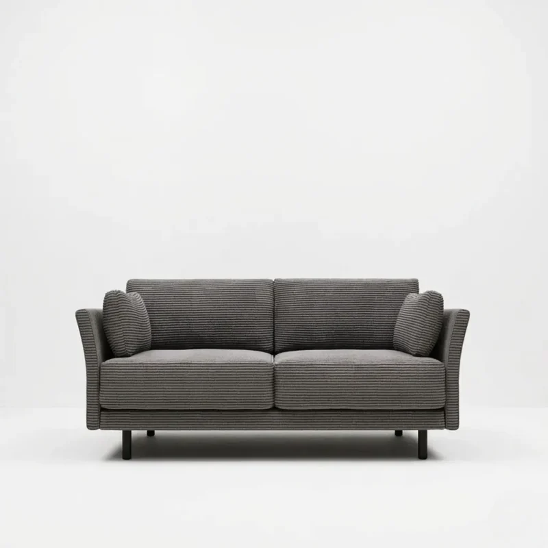 2 Seater Curved Arm Sofa