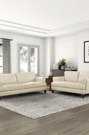 Nico 2-Piece Leather Sofa Set