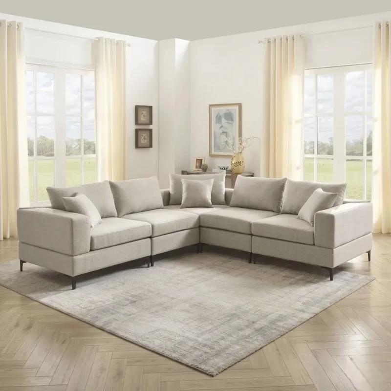 5-Seater Sectional Sofa
