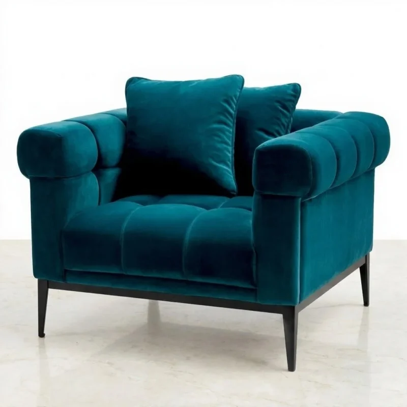 Savona Sea Chair Green Velvet