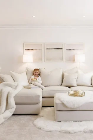 Velvet Pillow Back Sofa Range