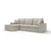 Olivia Premium Grey Sectional Sofa