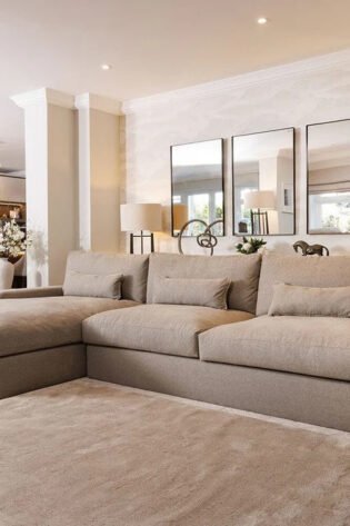 Tribeca Warm Grey Sofa