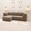 Luxury Truffle Large Chaise End Sofa