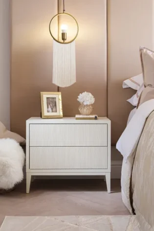 Metropolitan Wide Bedside Table