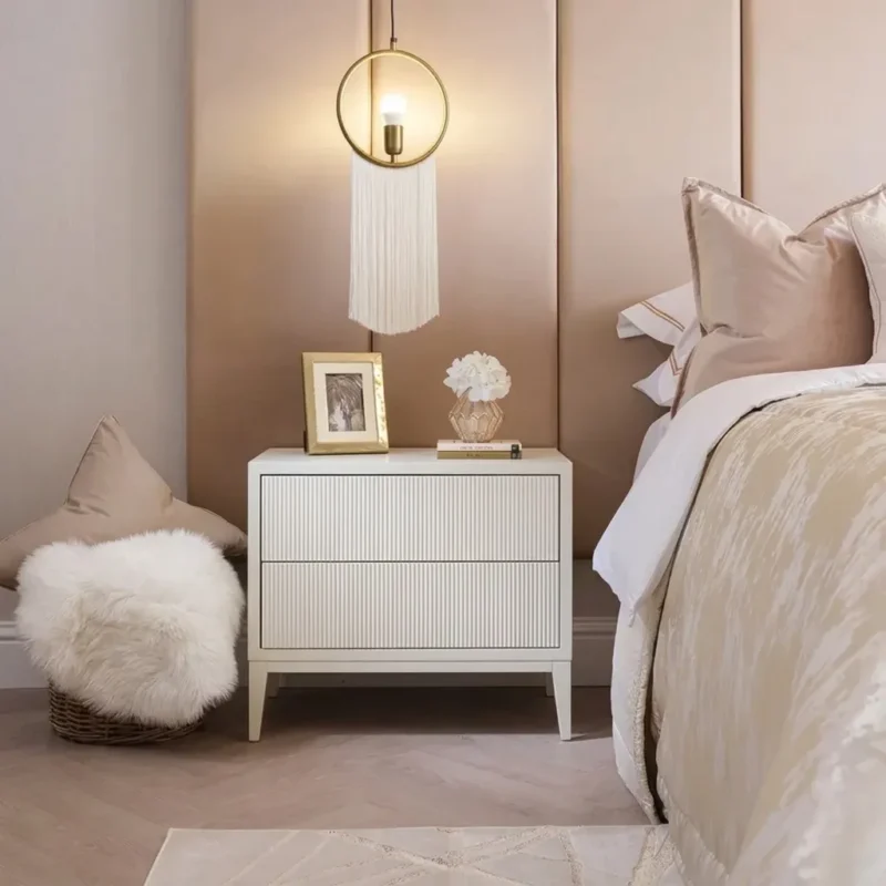 Metropolitan Wide Bedside Table
