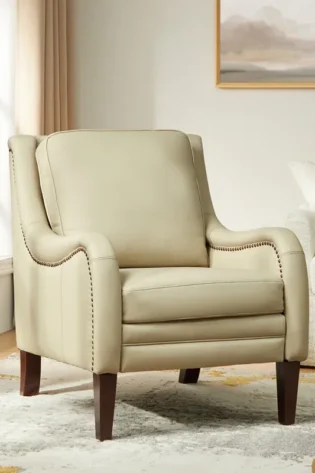 Amberlie Leather Arm Chair