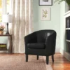 Munson Faux Leather Armchair