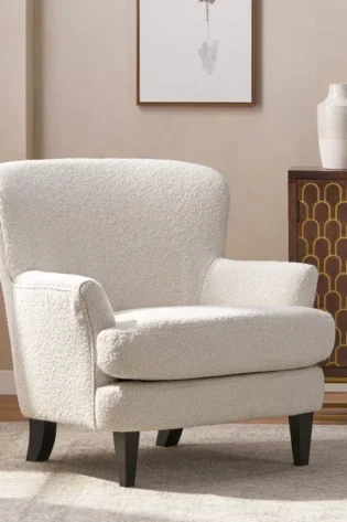 Aleyshka Club Chair Boucle