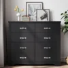 Kaiser 8 - Drawer Dresser Black